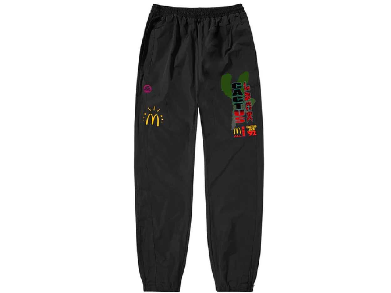 Travis Scott x McDonald’s All American '92 Nylon Pants (BLACK)
