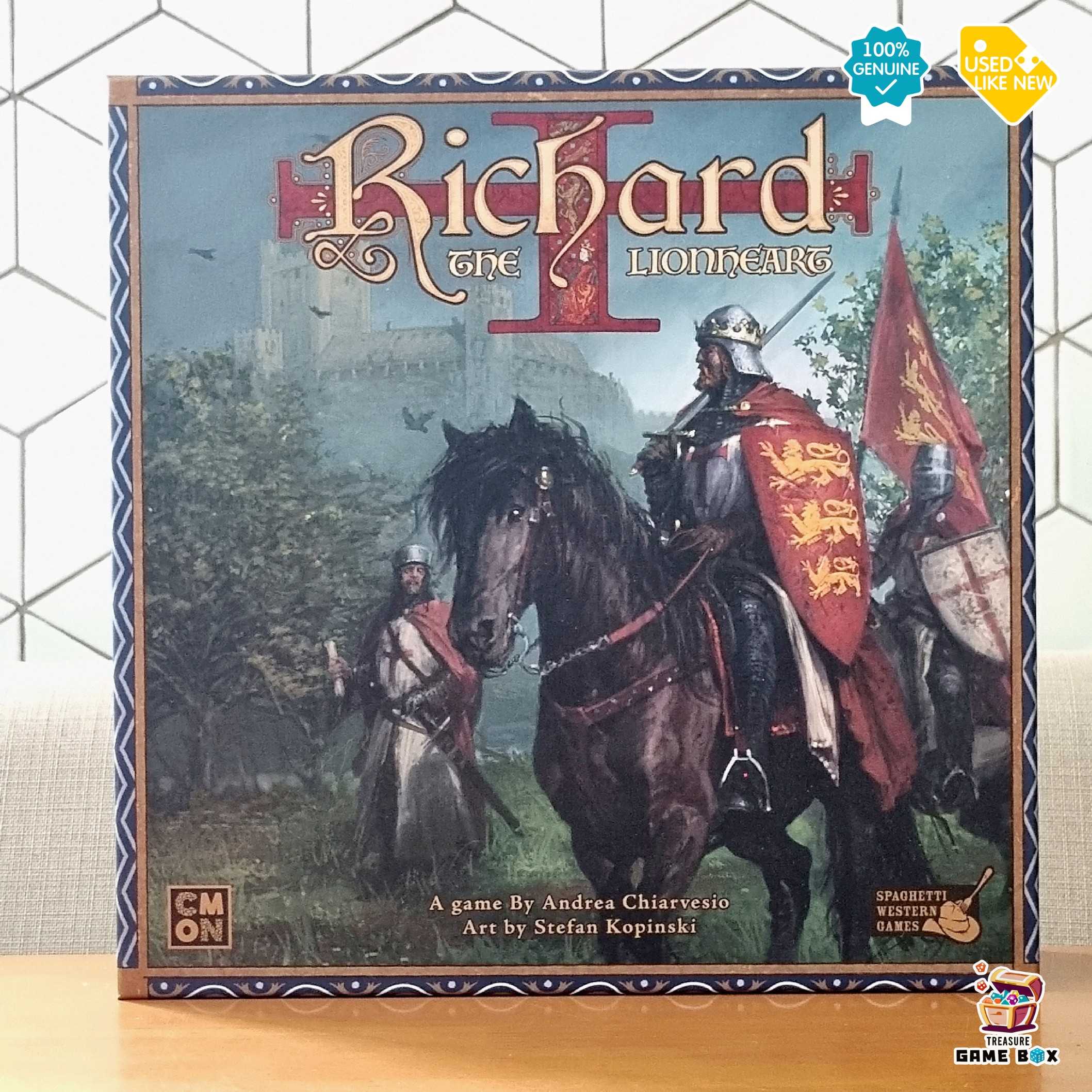 Richard the Lionheart (ENG) [Used] [Board Game แท้]