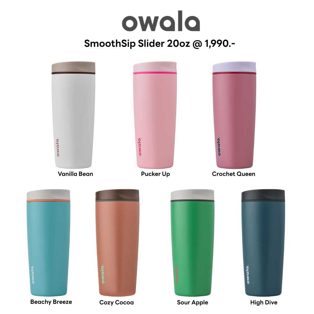 :: Pre-Order :: Owala SmoothSip® Slider ขนาด 20oz จากอเมริกา