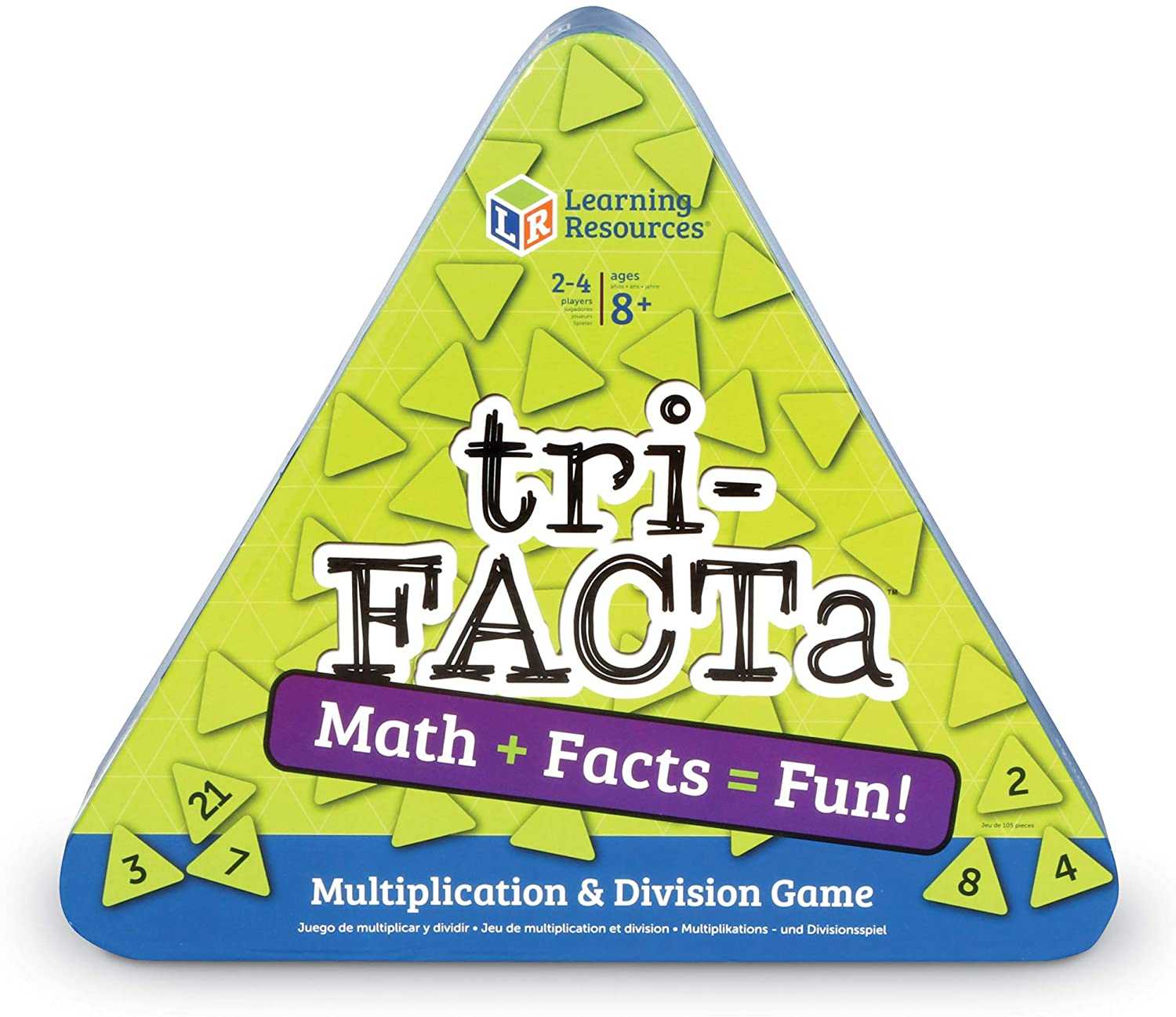 Learning Resources, tri-FACTa! Multiplication & Division ชุดเล่นเกมส์คูณหารแสนสนุก ของเล่นเด็ก 8 ปี+