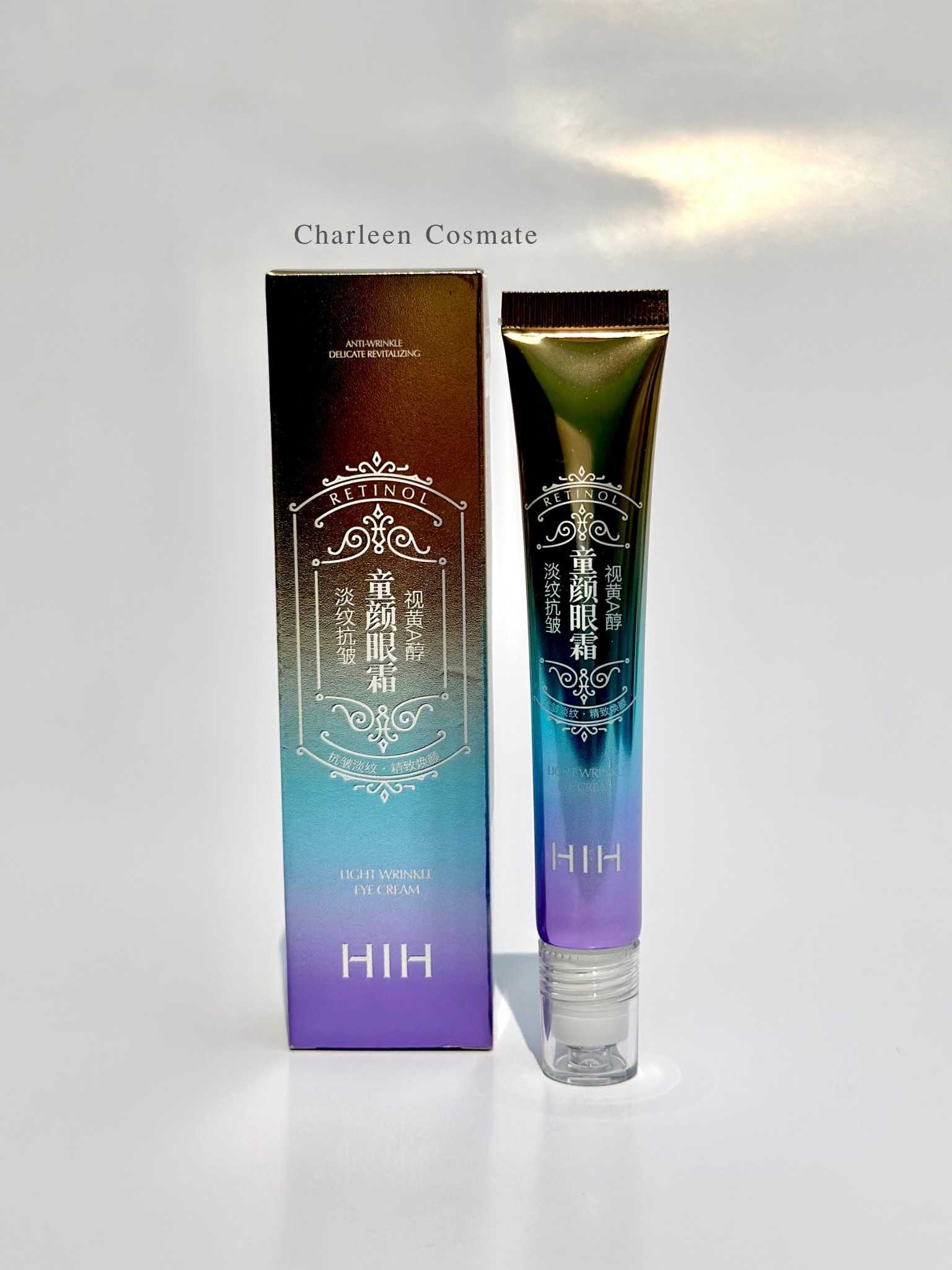 HIH Retinol อายครีม เซรั่ม ลดริ้วรอย ลดรอยคล้ําใต้ตา กระชับผิวรอบดวงตา