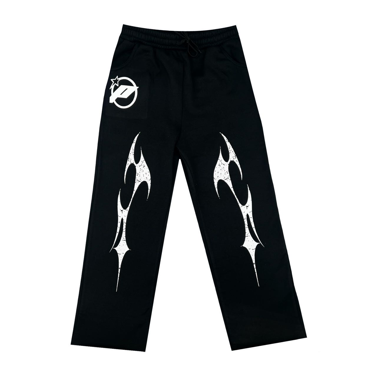TPP® CYBER SIGILISM BLACK SWEATPANTS FW24