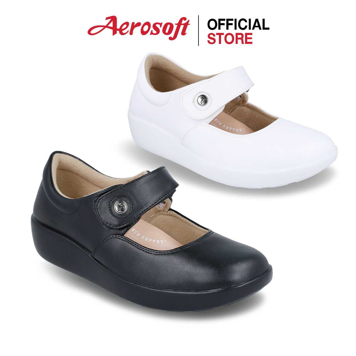 Aerosoft (แอโร่ซอฟ) รองเท้าพยาบาลเพื่อสุขภาพ รุ่น NW9391
