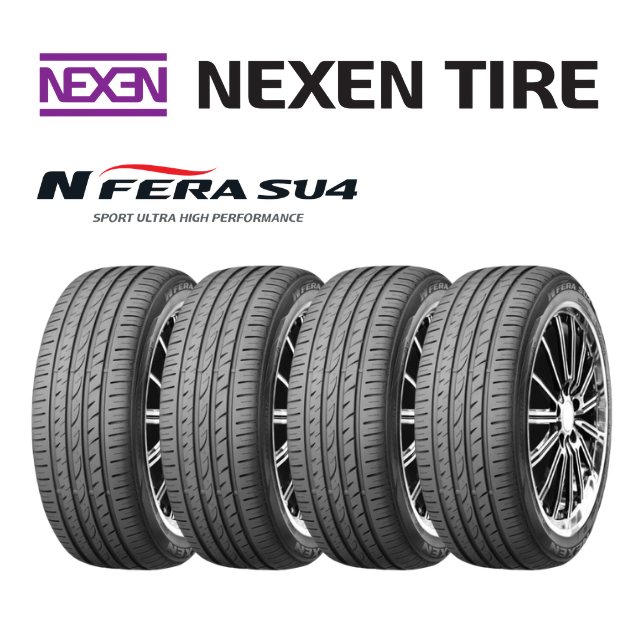 ยางรถยนต์ 195/55 R15 NEXEN รุ่น N'Fera SU4 ปี2026 [ราคา 4 เส้น]