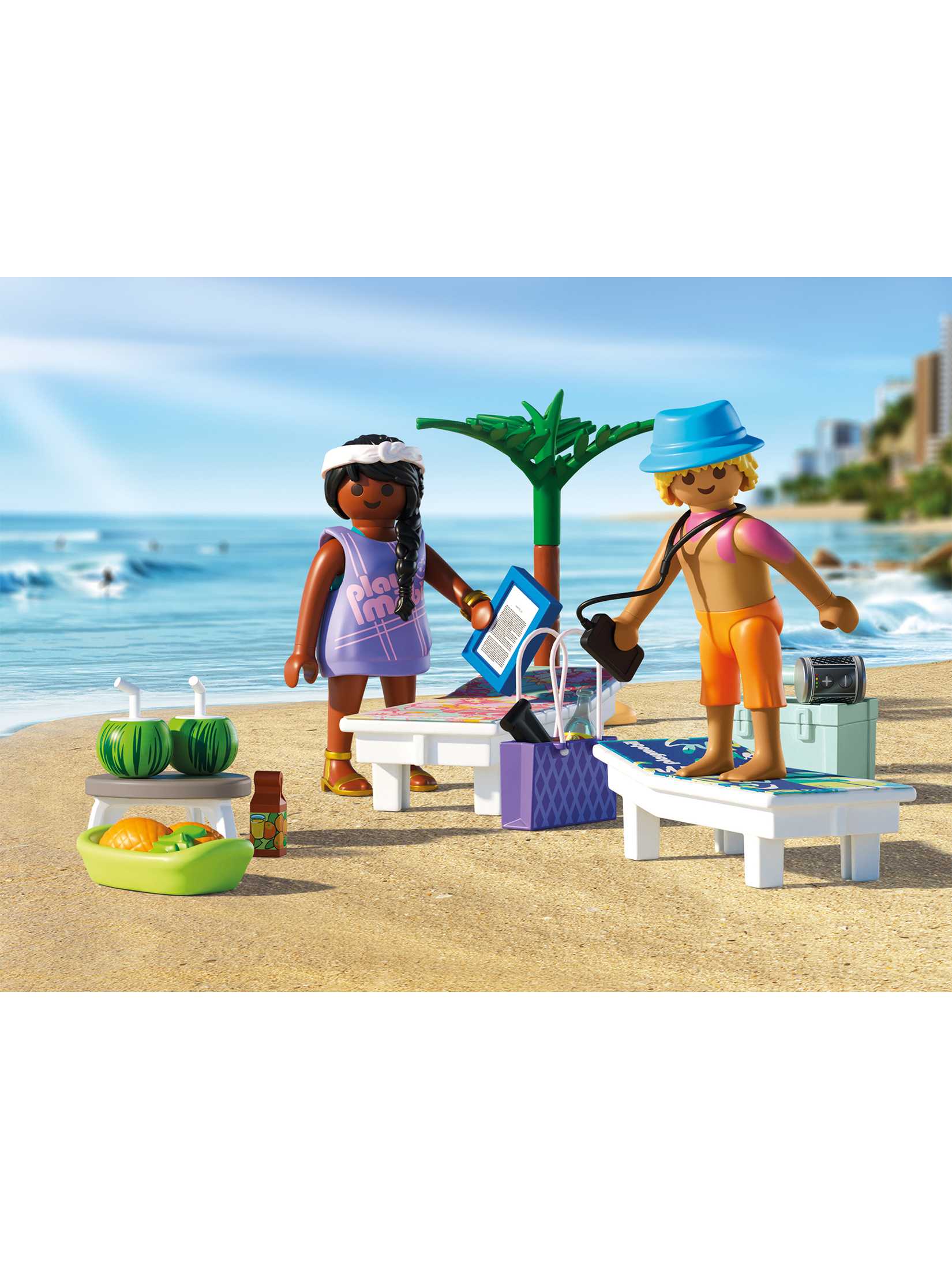 Playmobil 71908 วันหยุดที่ชายหาด คู่รักเที่ยวทะเล