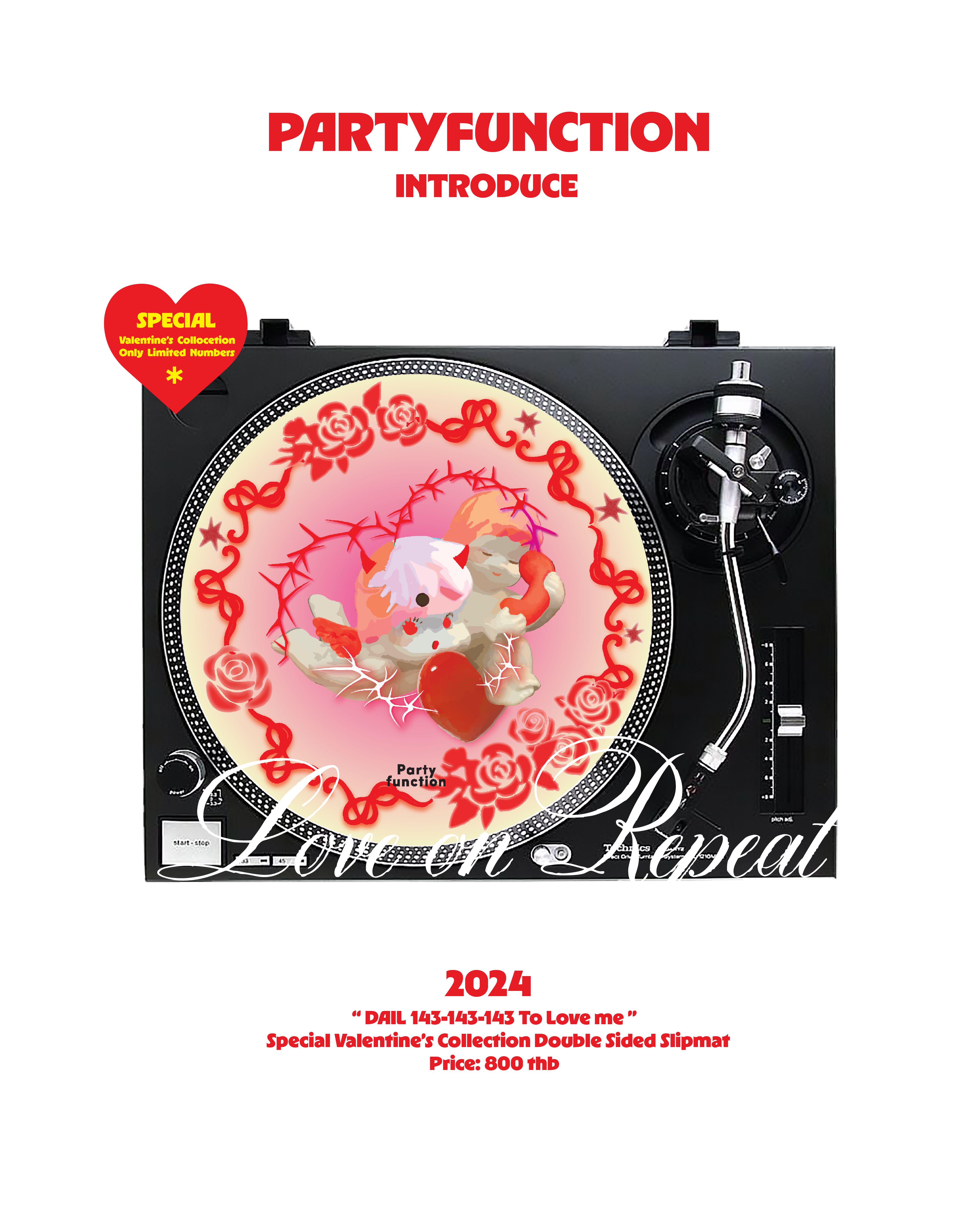 「Valentine’s Special Collection - DAIL 143-143-143 To Love Me by Partyfunction」
