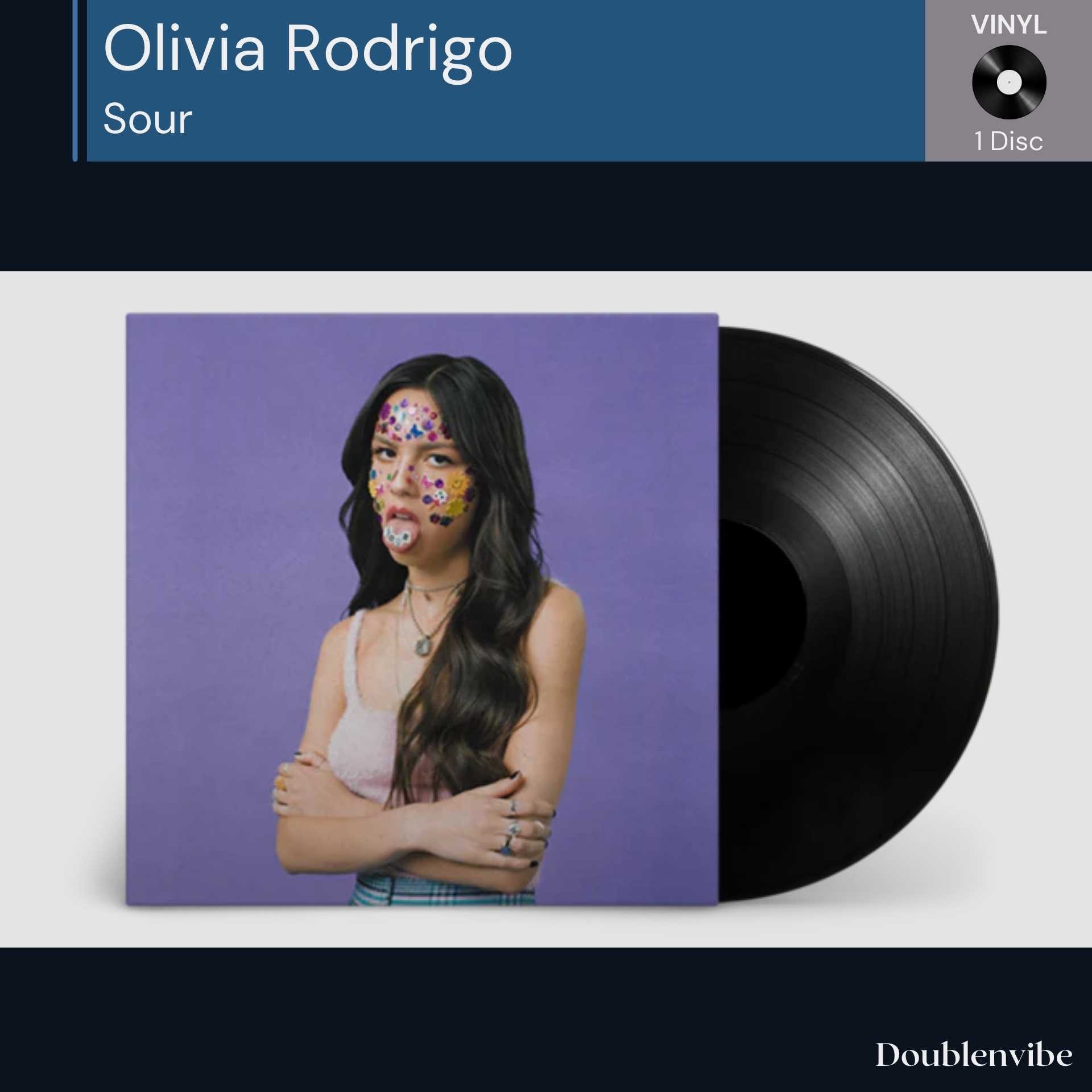 [ใหม่และซีล] แผ่นเสียง Vinyl Olivia Rodrigo - SOUR