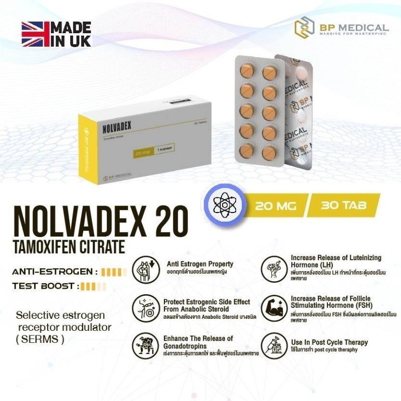 Nolvadex (tamoxifen) BPMedical (20mg×30t)