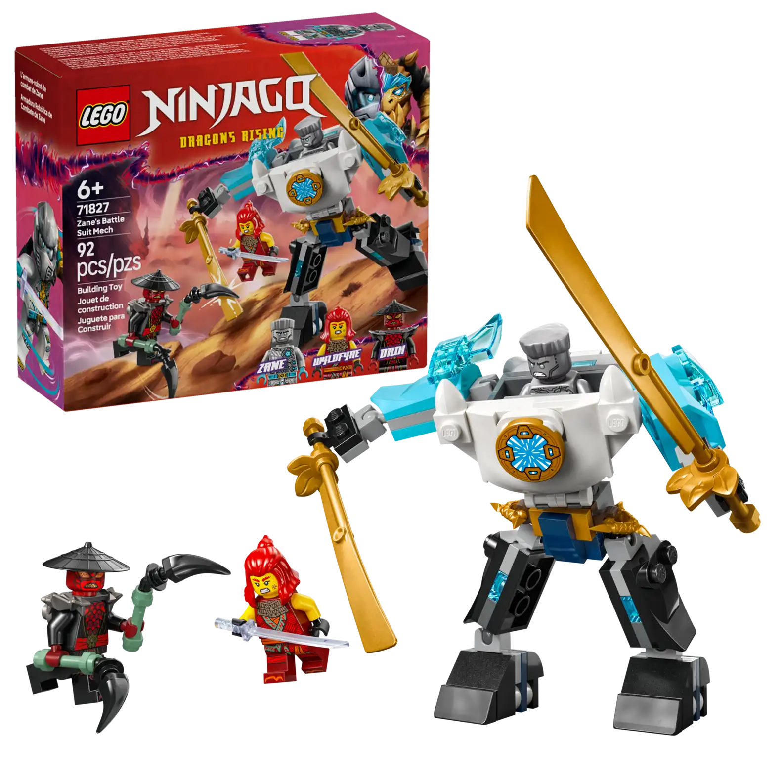 LEGO 71827 (G) Zane's Battle Suit Mech (สินค้าซื้อแล้วไม่รับเปลี่ยนคืน)
