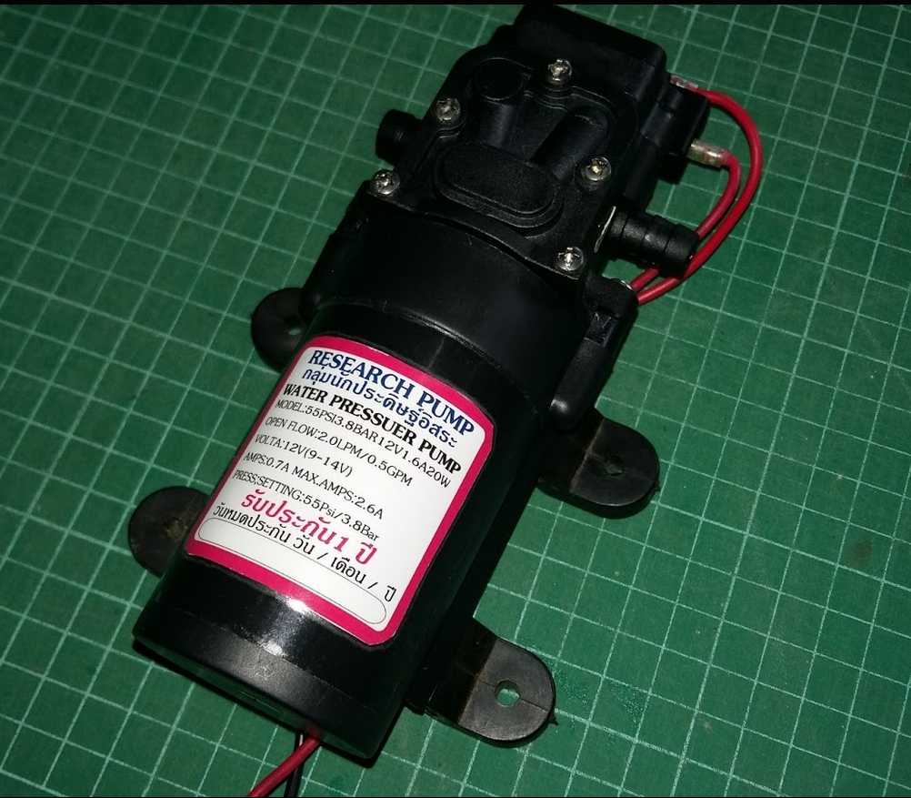 #PUMP4B-05400S# ปั้มแรงดัน 4.8บาร์30W12V3L:m  ปั้มน้ำ ปั้มแรงดัน
