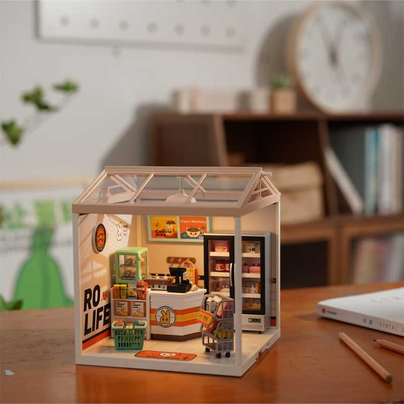 Rolife Super Creator Plastic DIY House : Energy Supply Store
