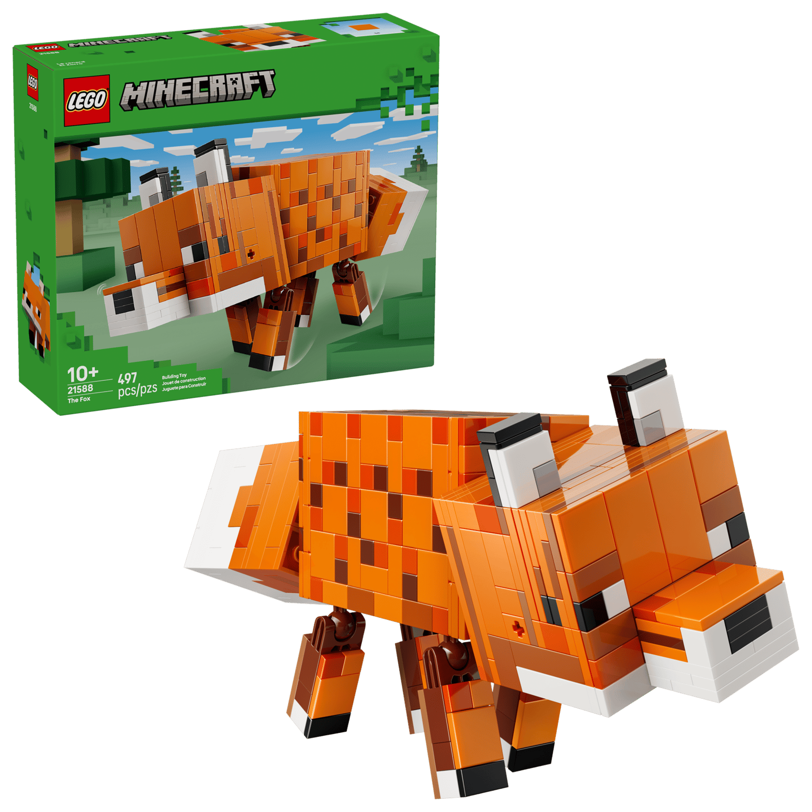 LEGO 21588-THE FOX(สินค้าซื้อแล้วไม่รับเปลี่ยนคืน)