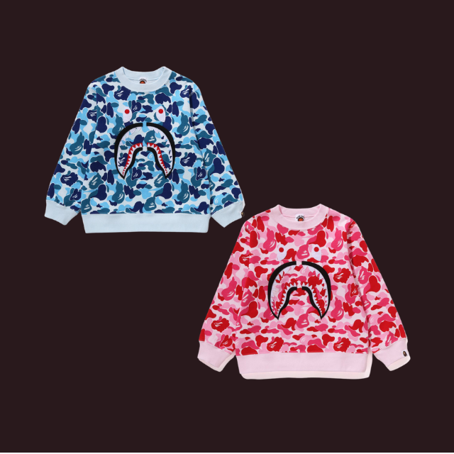Bape ABC Camo Shark Sweatshirt