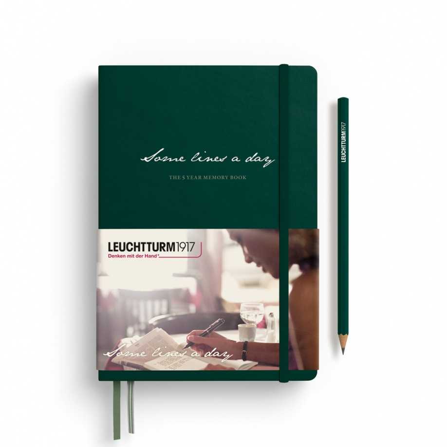 Leuchtturm1917 Some Lines a Day - The 5 Year Memory Book A5  สมุดโน๊ตรุ่น Some Lines a Day
