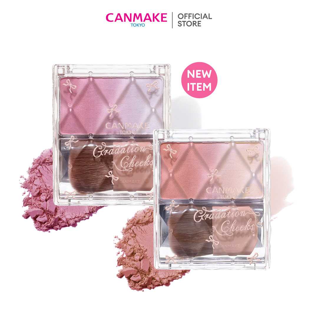 CANMAKE GRADATION CHEEKS บลัชออน ไฮไลท์
