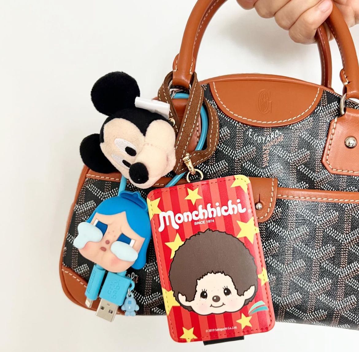  Sekiguchi Monchhichi IC Card Case with Strap