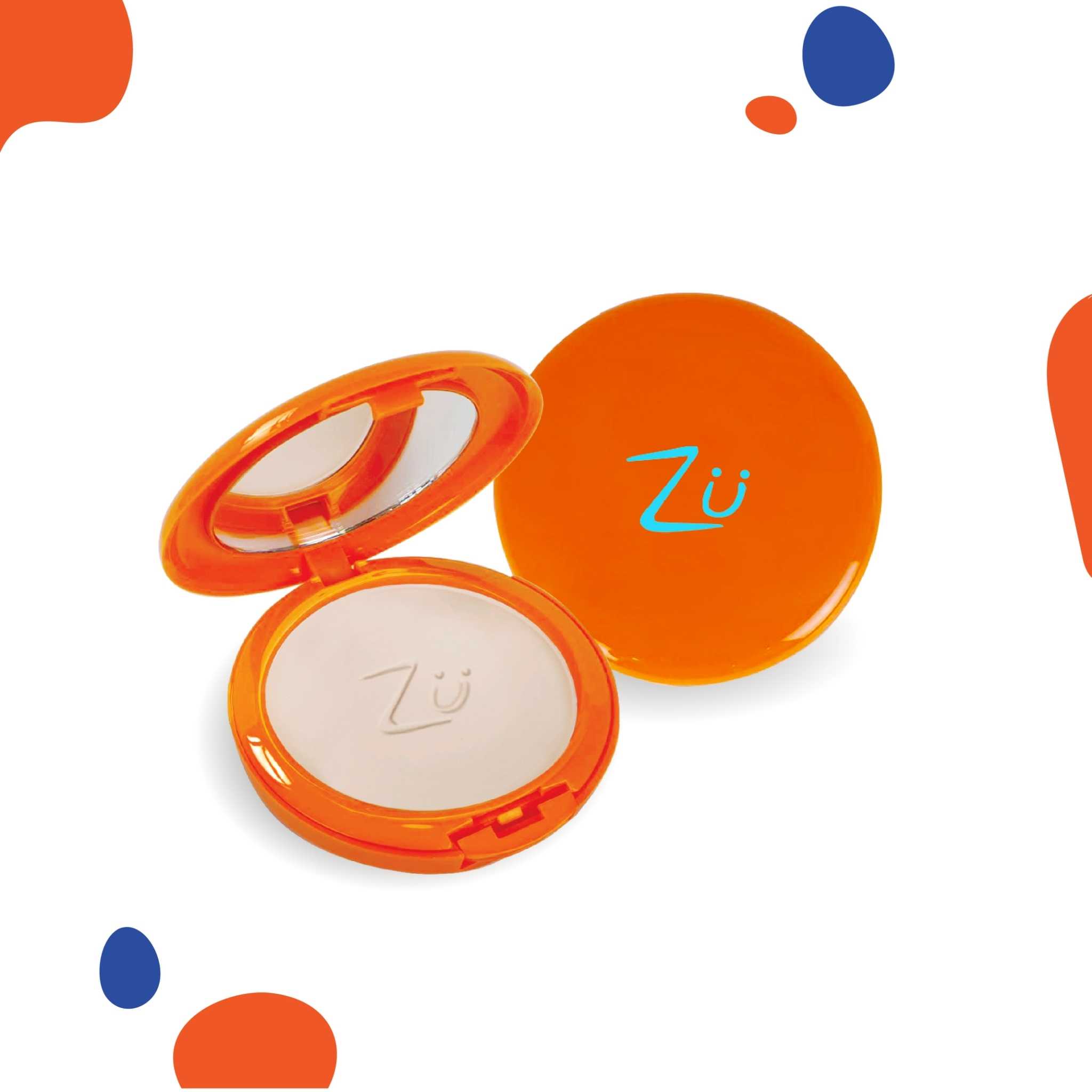 ซียู แป้งพัฟ/แป้งตลับ คุมมันพิเศษ ล็อคผิวสวย หน้าไม่เยิ้ม  ZU OIL CONTROL POWDER CAKE