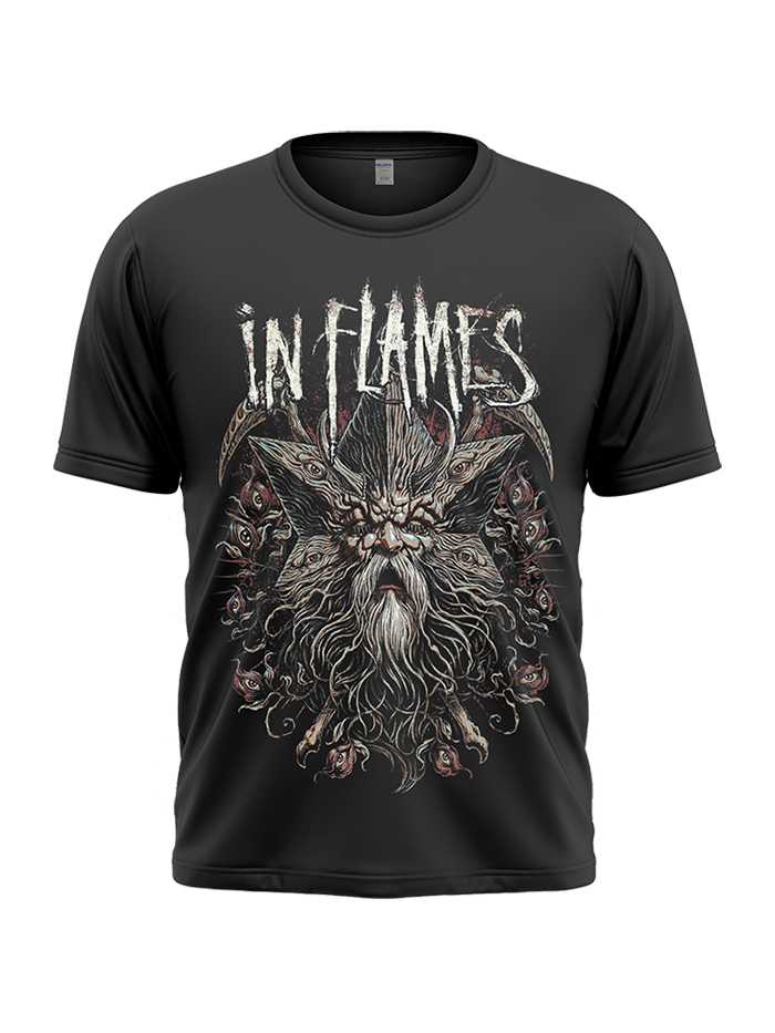 IN FLAMES MEN’S TEE : ETERNAL LIFE
