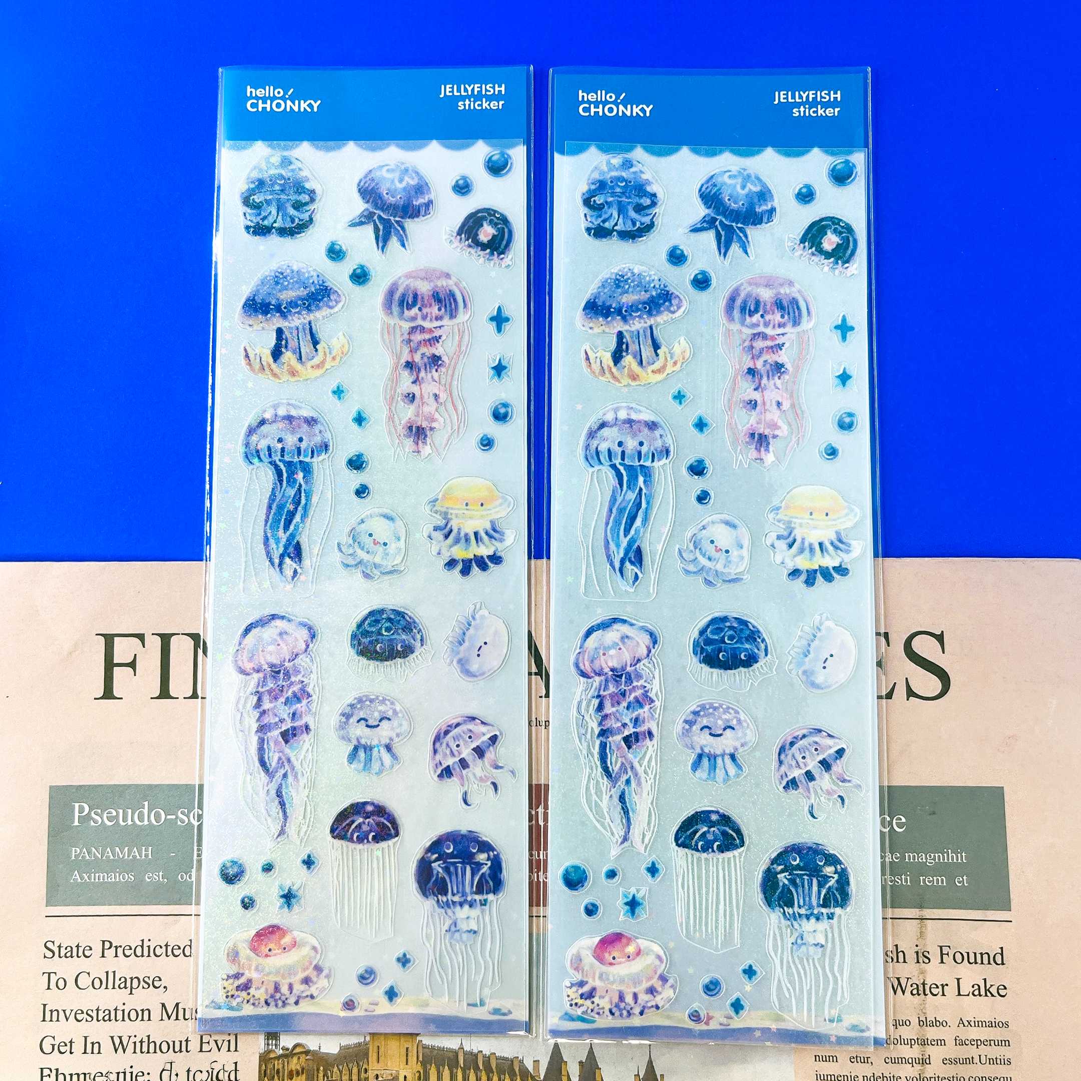 Hologram STICKER | Jellyfish