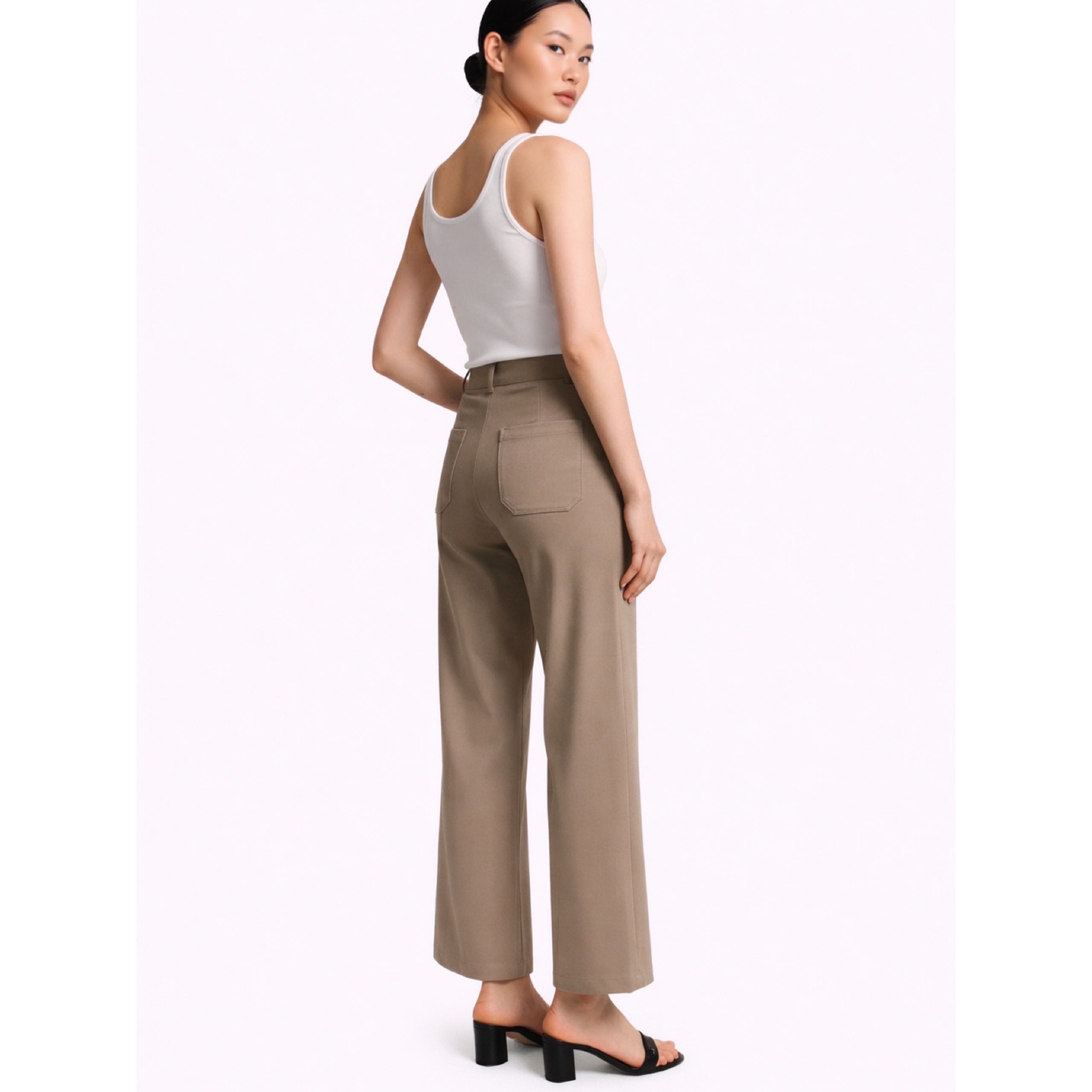 PATCH POCKETS PANTS