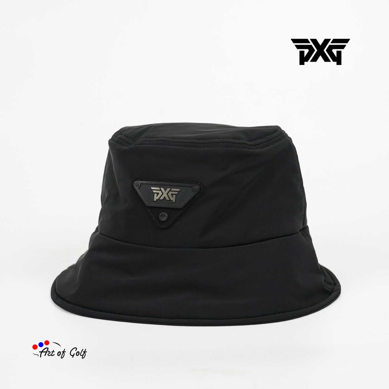 หมวก  PXG  WT DOWN BUCKET HAT (Black)