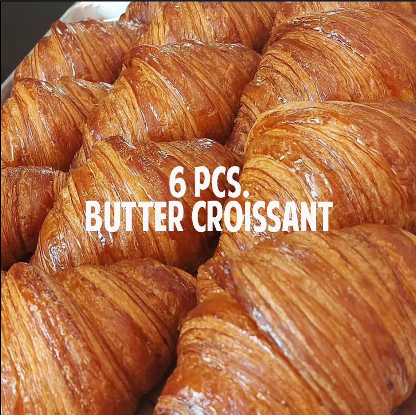 Butter croissant 6 ชิ้น