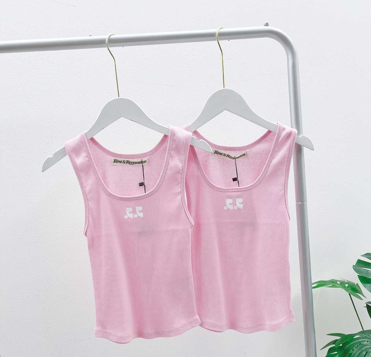 Rest & Recreation  Tank Top (Pink)