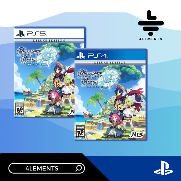 (ภายใน 2025) PS4 PS5 PHANTOM BRAVE THE LOST HERO - DELUXE EDITION (USA) (PRE-ORDER)