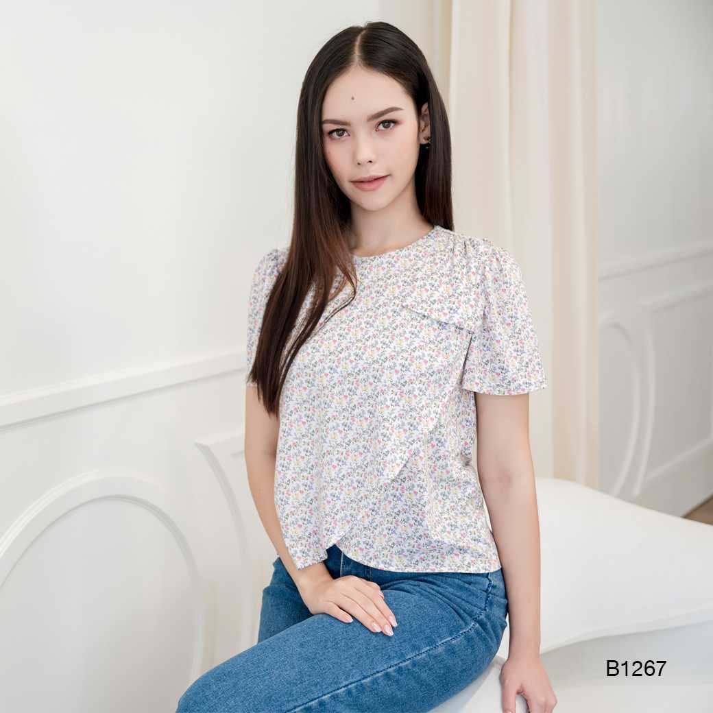 B1267-สปันปริ้นท์-อ๊อฟไวท์
