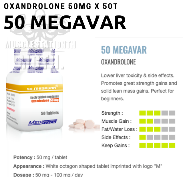 Anavar Meditech (50mg×50t)