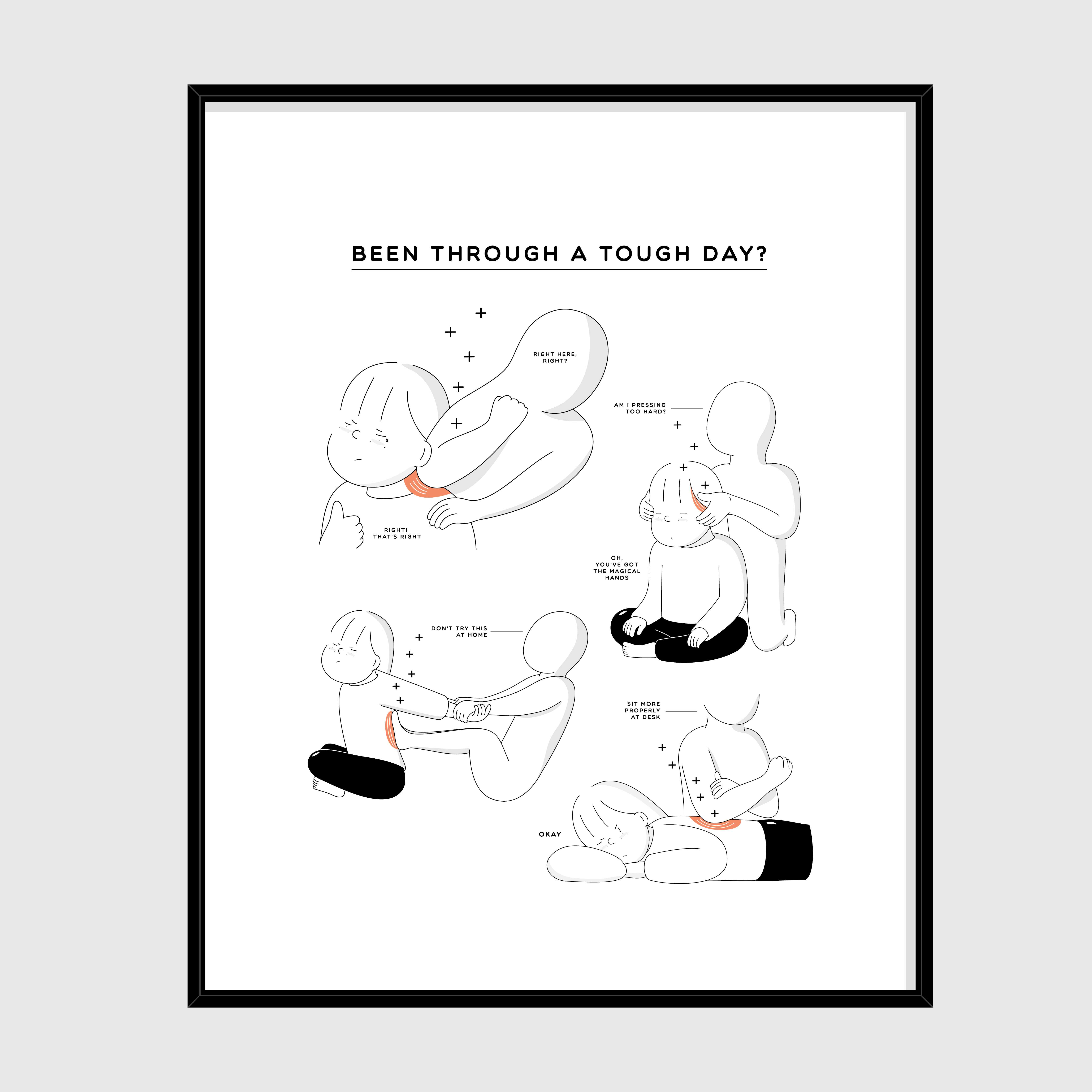 Art Print - Been Through a Tough Day