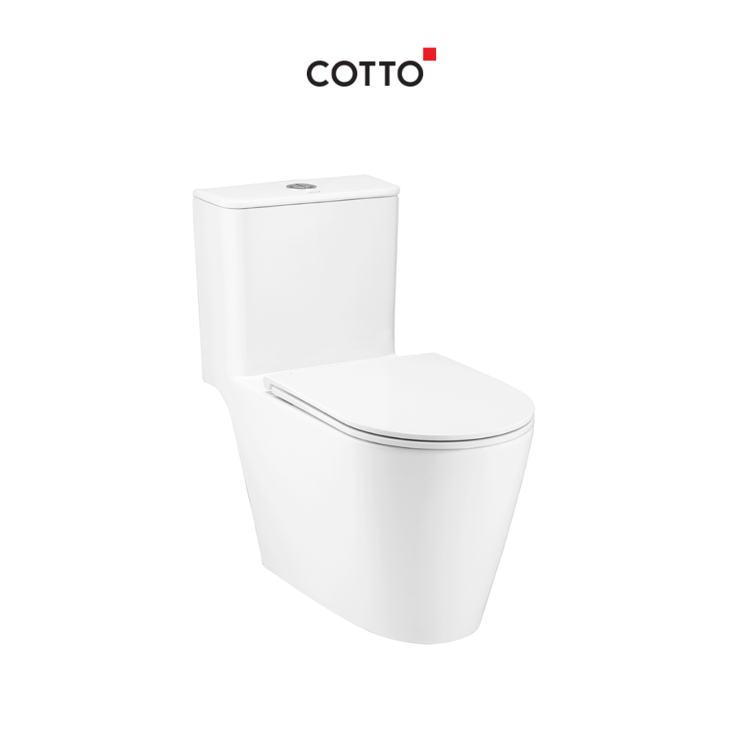 COTTO C103327 สุขภัณฑ์ชิ้นเดียว รุ่น ซิมพลี คอนเนค (UC+)
