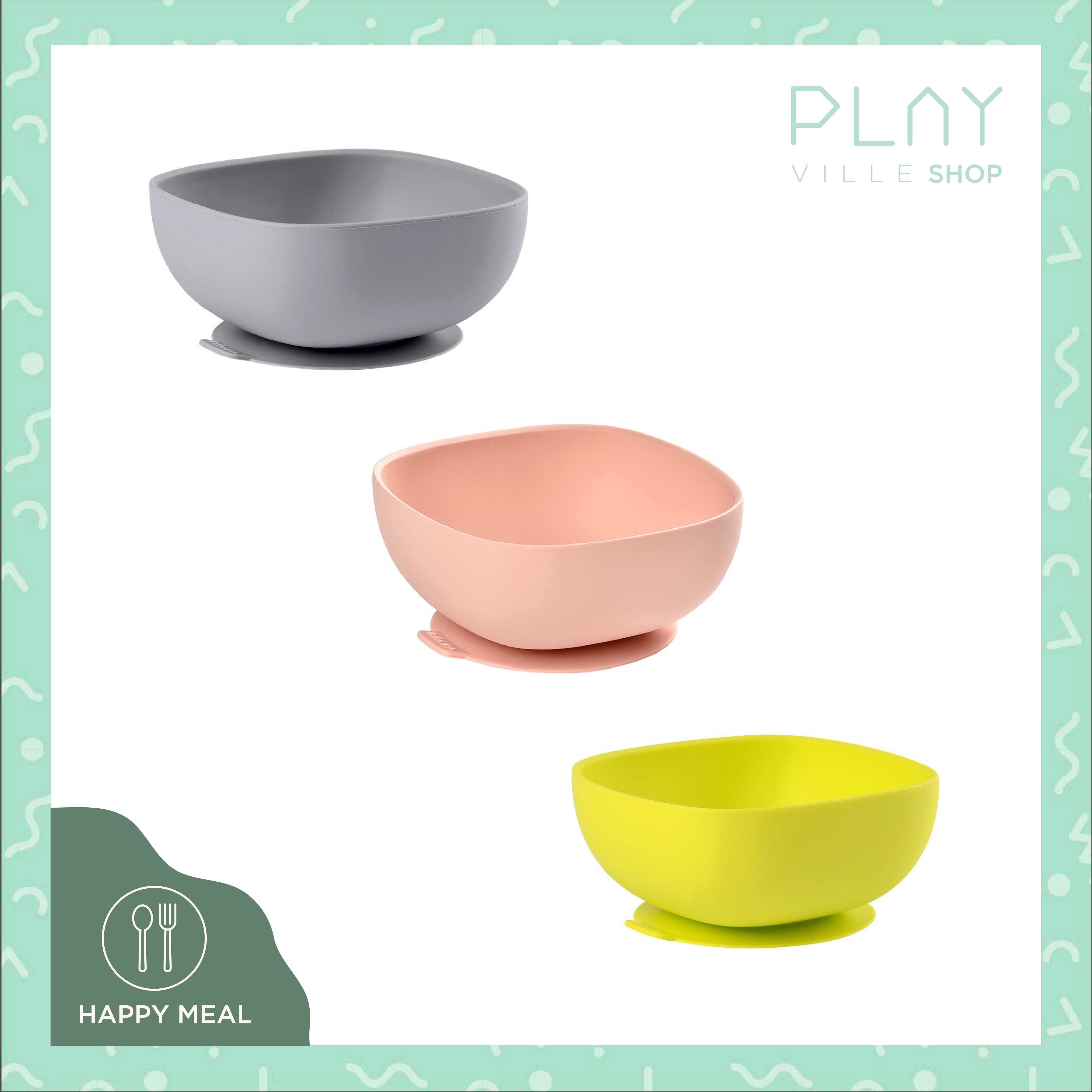 BEABA : Silicone Suction Bowl