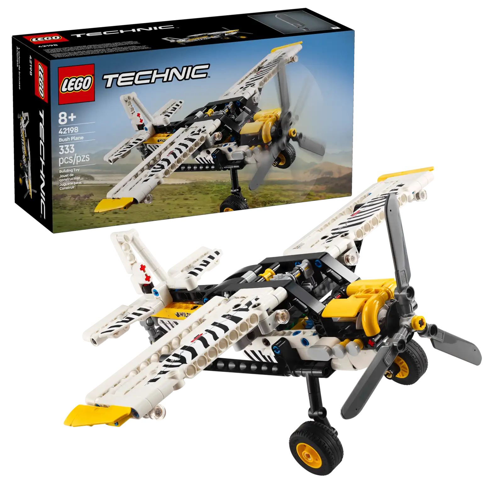 LEGO 42198 Bush Plane(สินค้าซื้อแล้วไม่รับเปลี่ยนคืน)