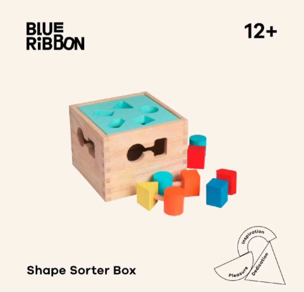 Blue Ribbon Toys : Shape Sorter Box