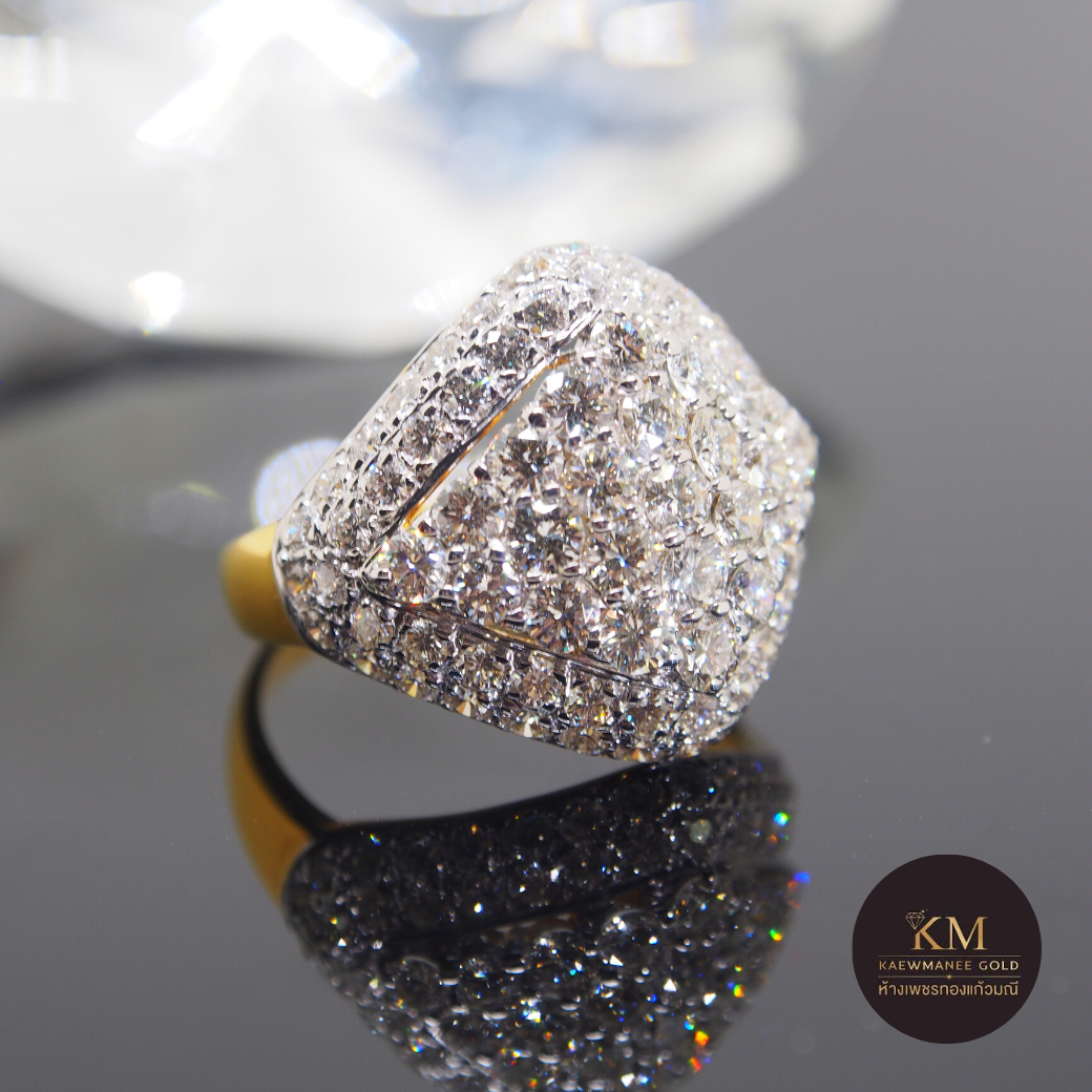 แหวนเพชร ABSOLUTE DECO Blooming Marquise RING (90% Gold)