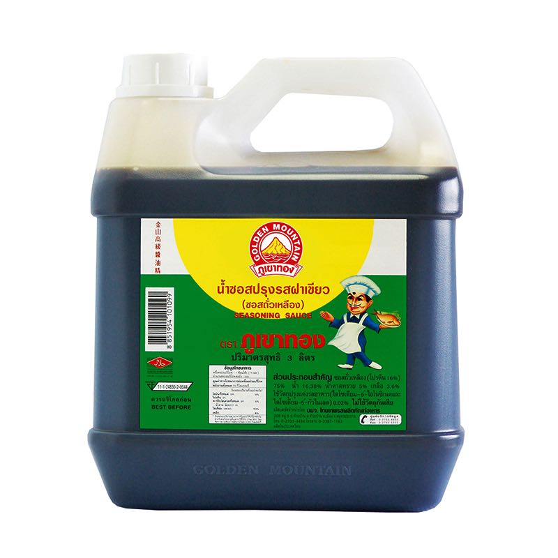 ซอสปรุงรสฝาเขียวแกลลอน (3L)