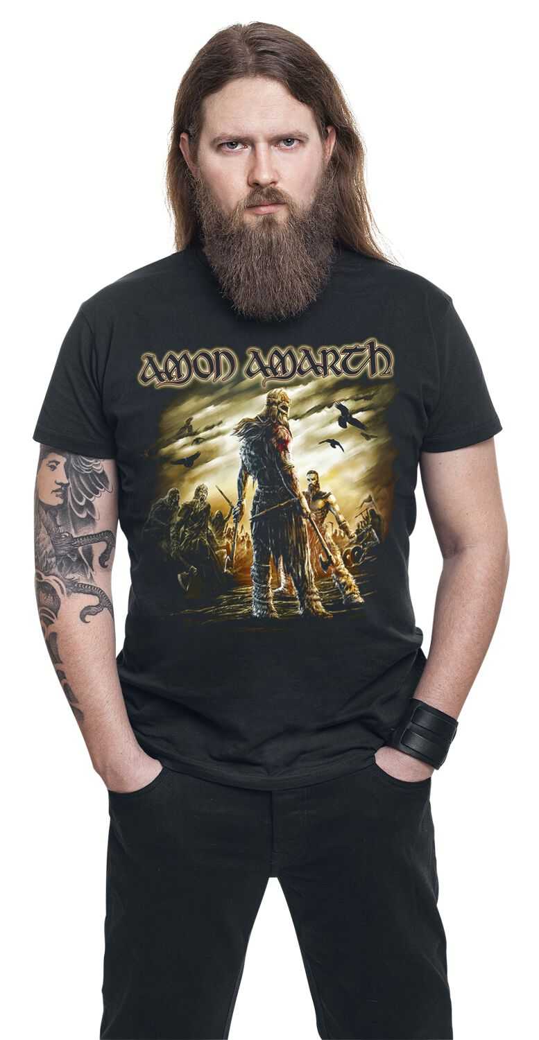 AMON AMARTH MEN’S TEE : GET IN THE RING