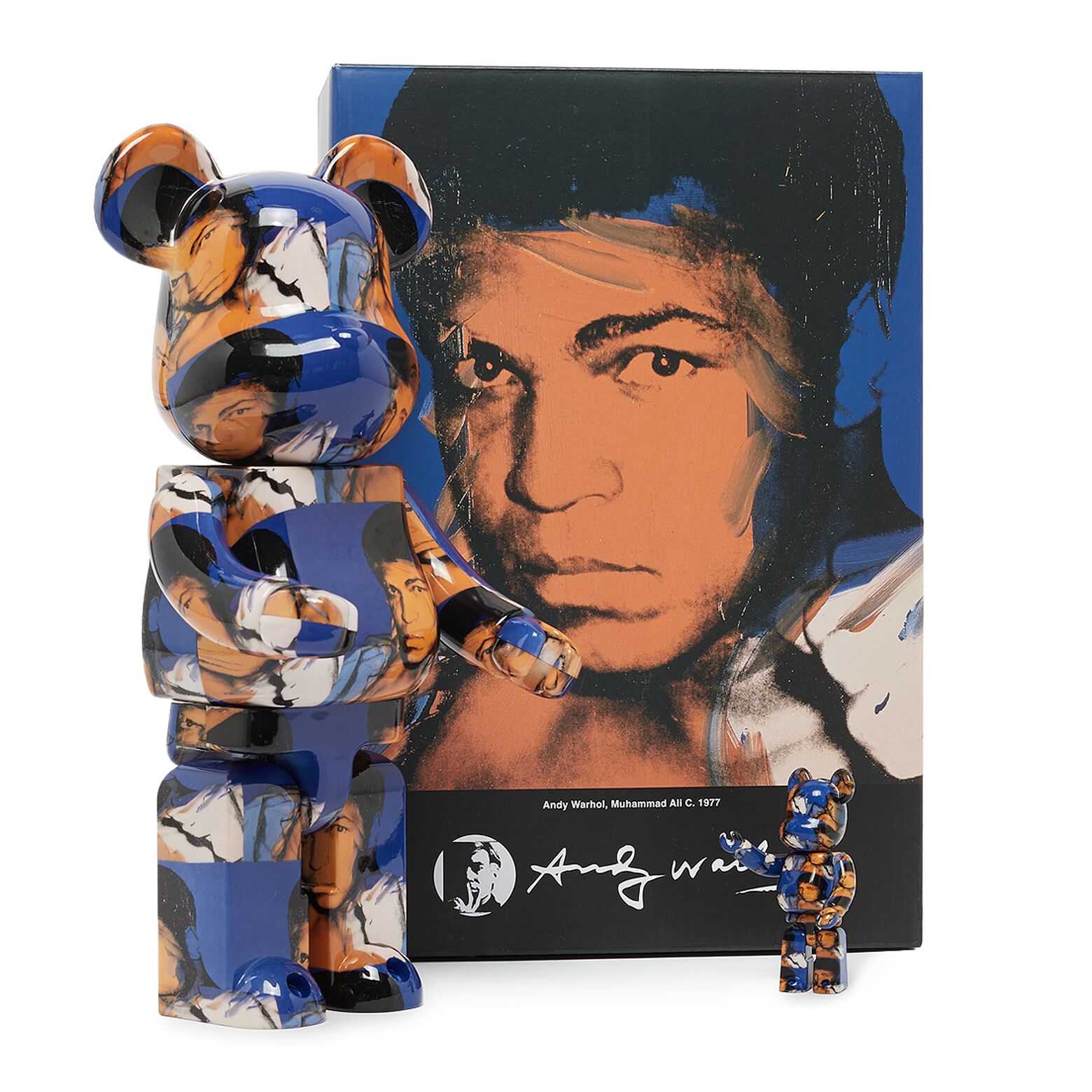 B@rbrick Andy Warhol Muhammad Ali 100%+400%