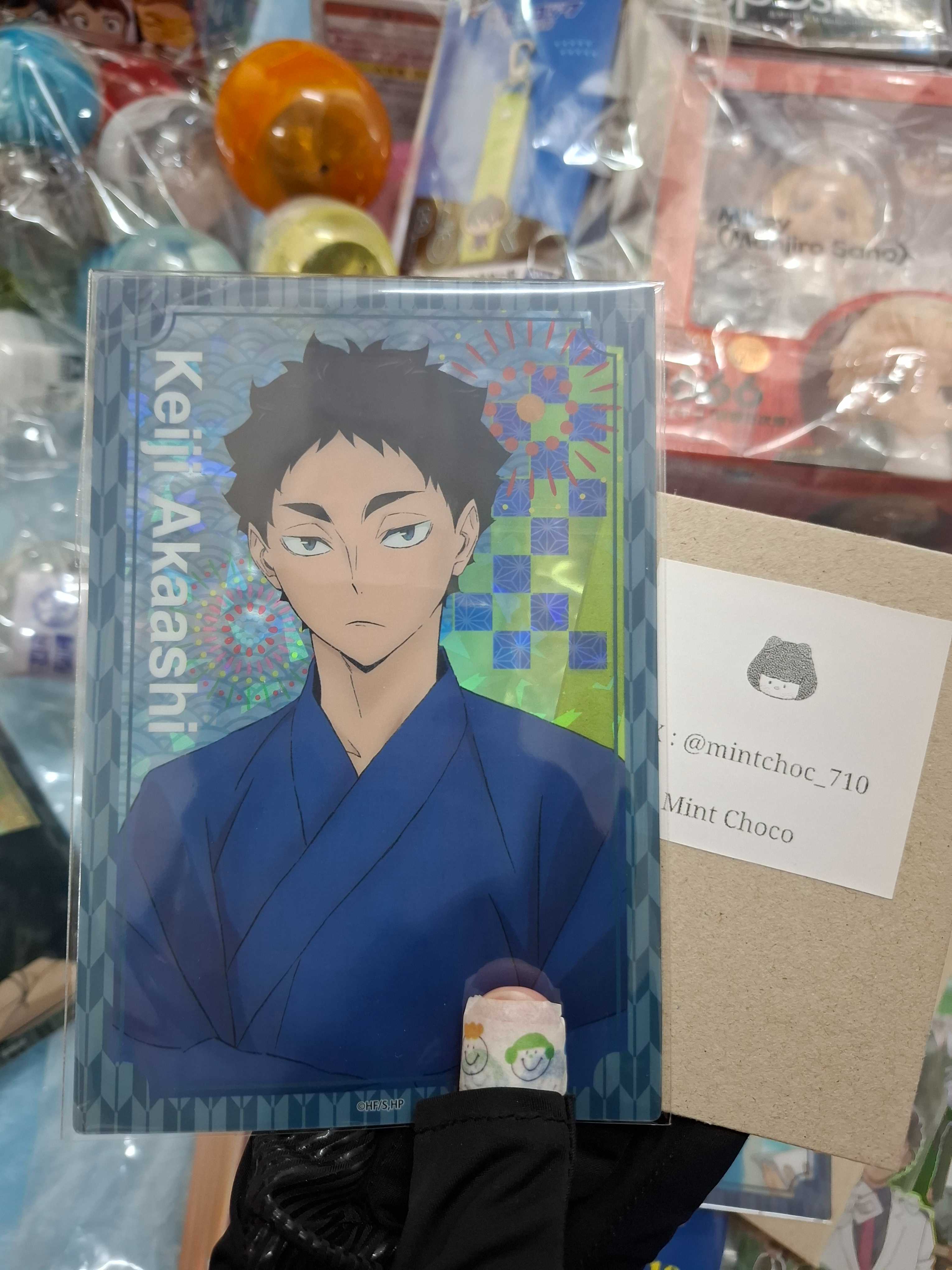 อาคาอาชิ(Festival Trading Clear Sparkly Cards)