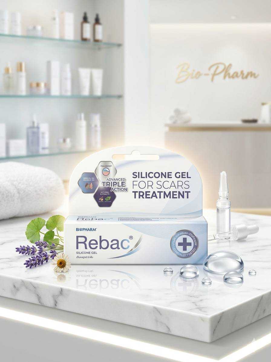 BIOPHARM Rebac Silicone Gel 5 g.