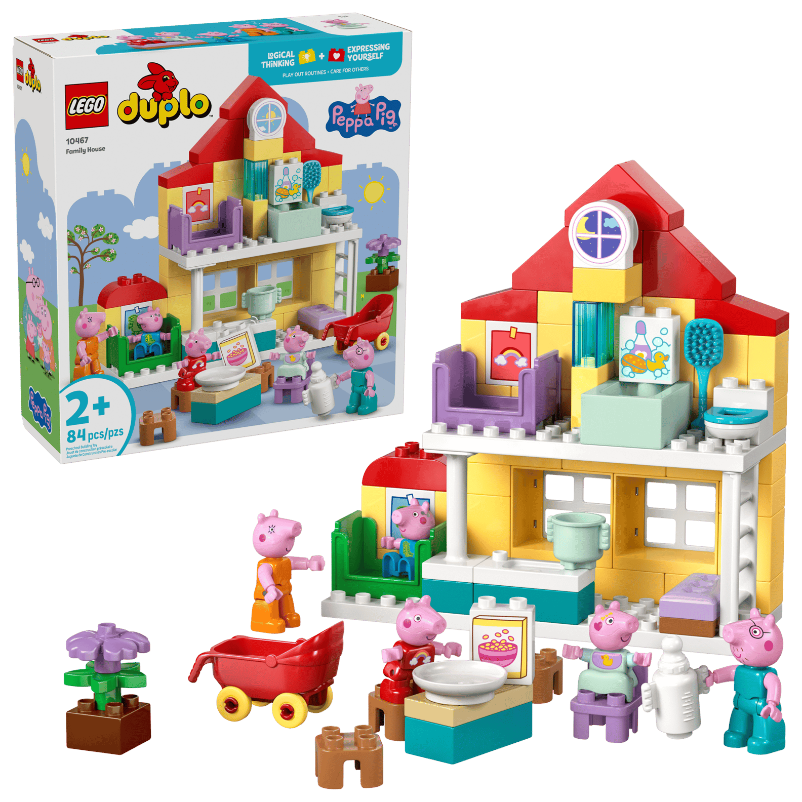 LEGO 10467 Family House(สินค้าซื้อแล้วไม่รับเปลี่ยนคืน)