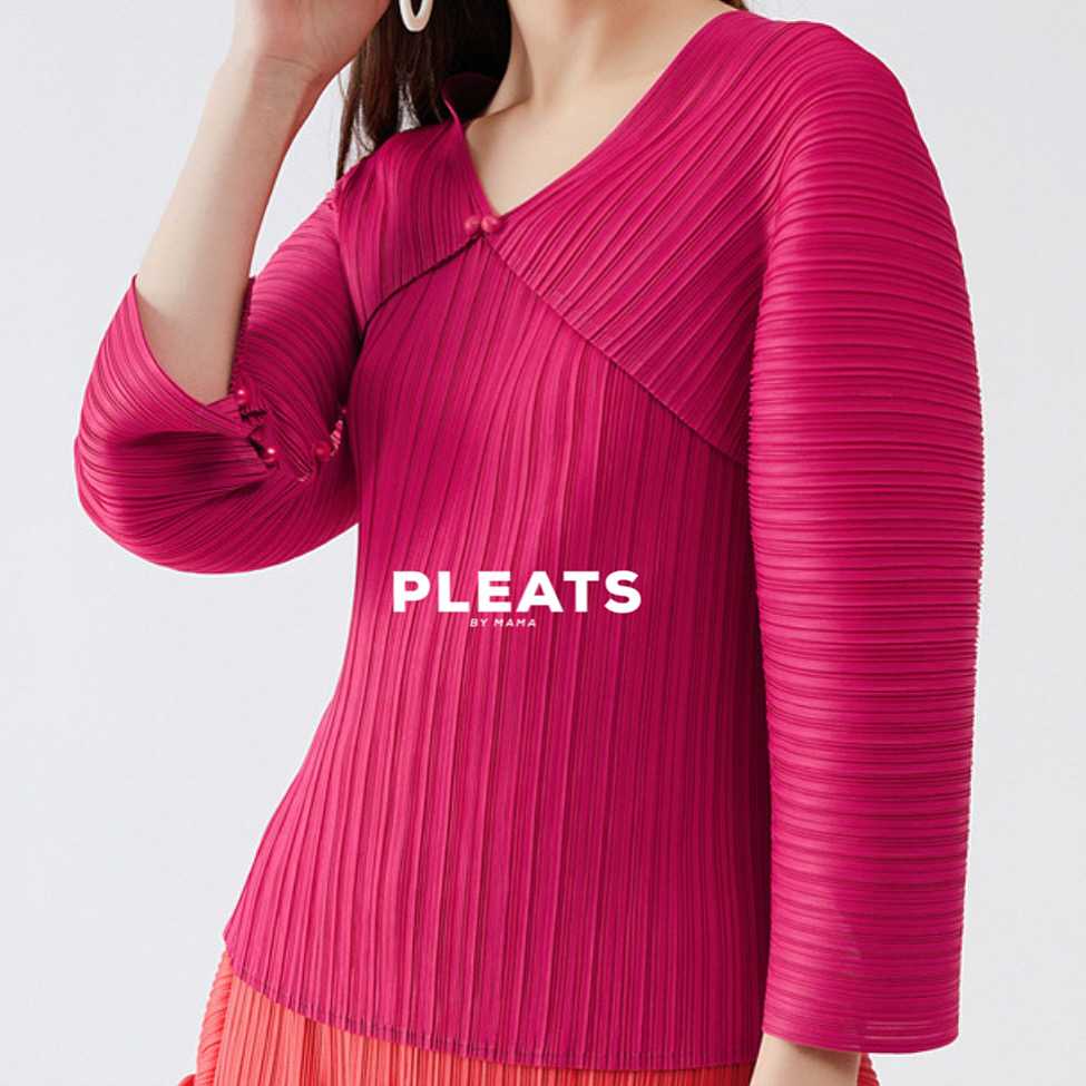 PLEATS KIMONO SHIRT - SH025