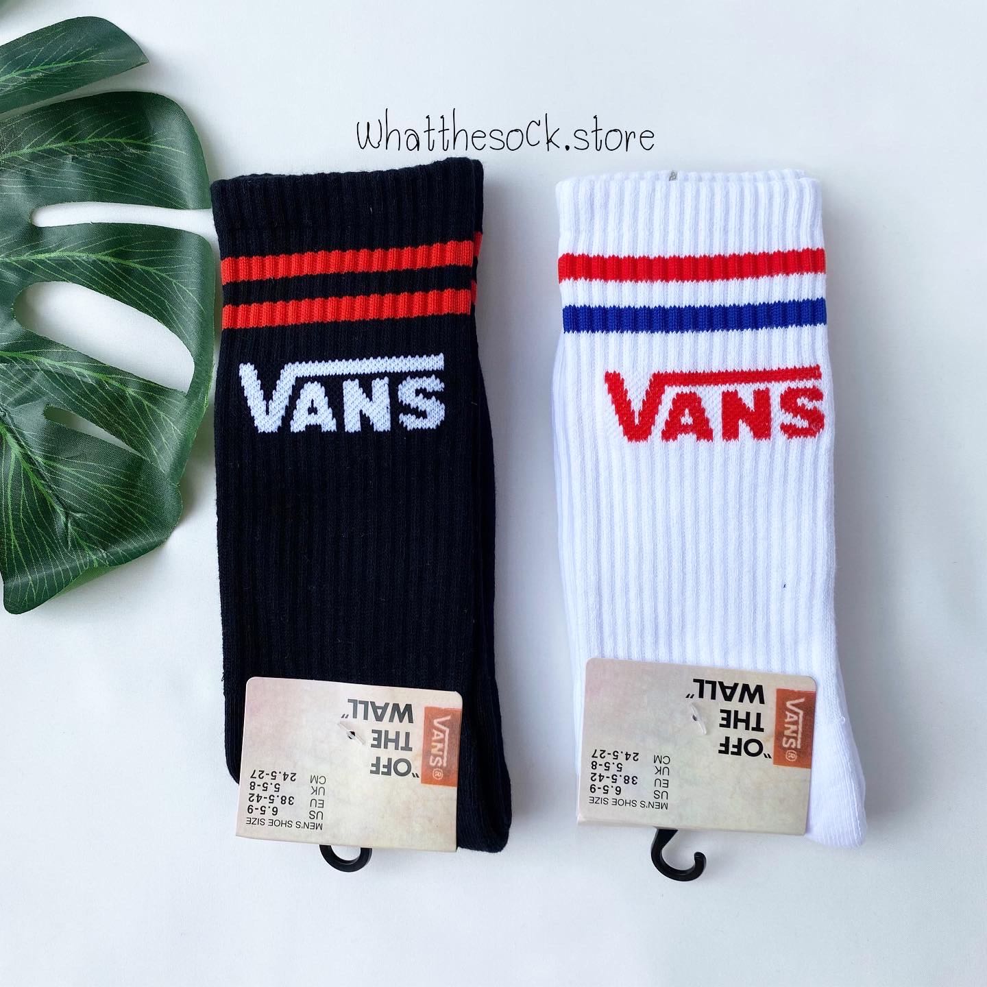 Vans sock ถุงเท้าสตรีท ถุงเท้าข้อยาว พร้อมส่ง‼️