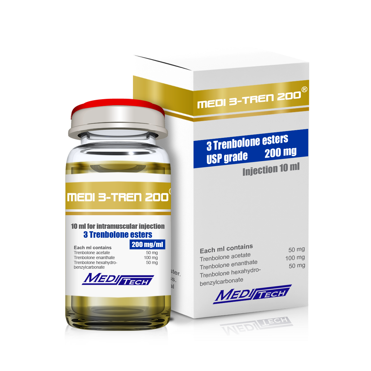 Medi 3 - Tren 200 Meditech 300 mg Tren Mix