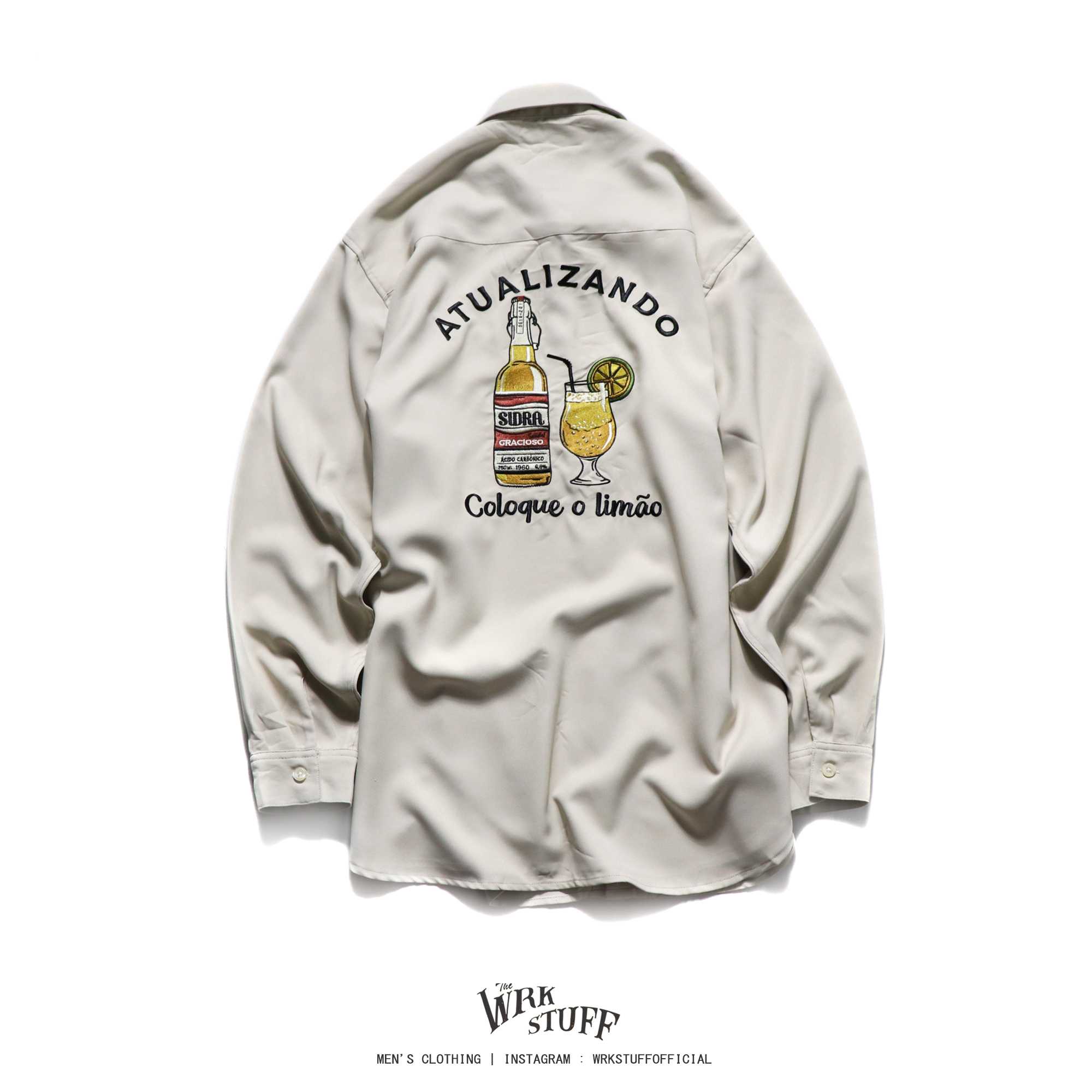 Back Number Embroidery Japan Shirt (M)