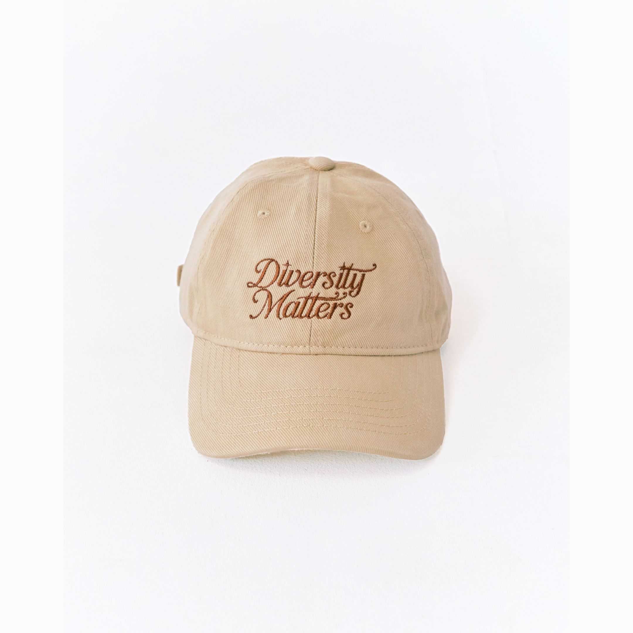 (50% OFF DEFECT) Unity BleachCap: Diversity Matters Edition in Beige