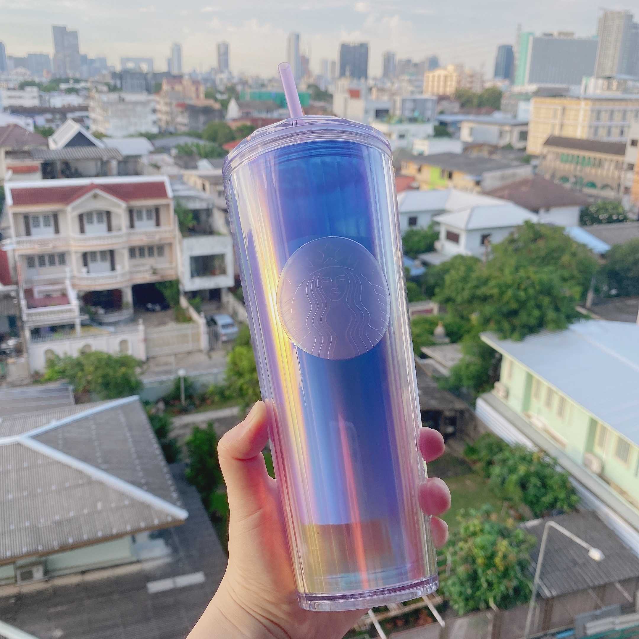 Starbucks light purple durian bottle 24oz