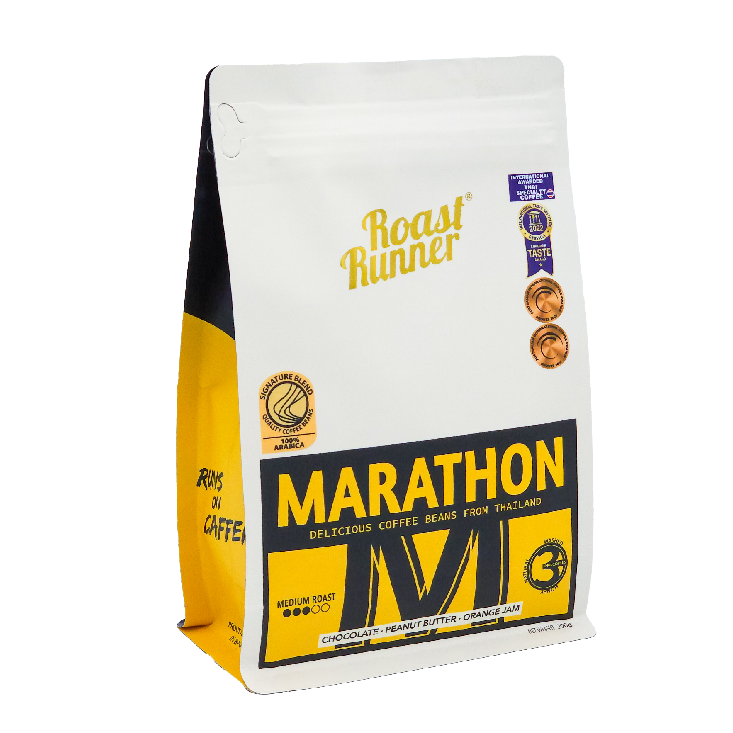 เมล็ดกาแฟ Marathon Coffee Beans (Medium Roast)