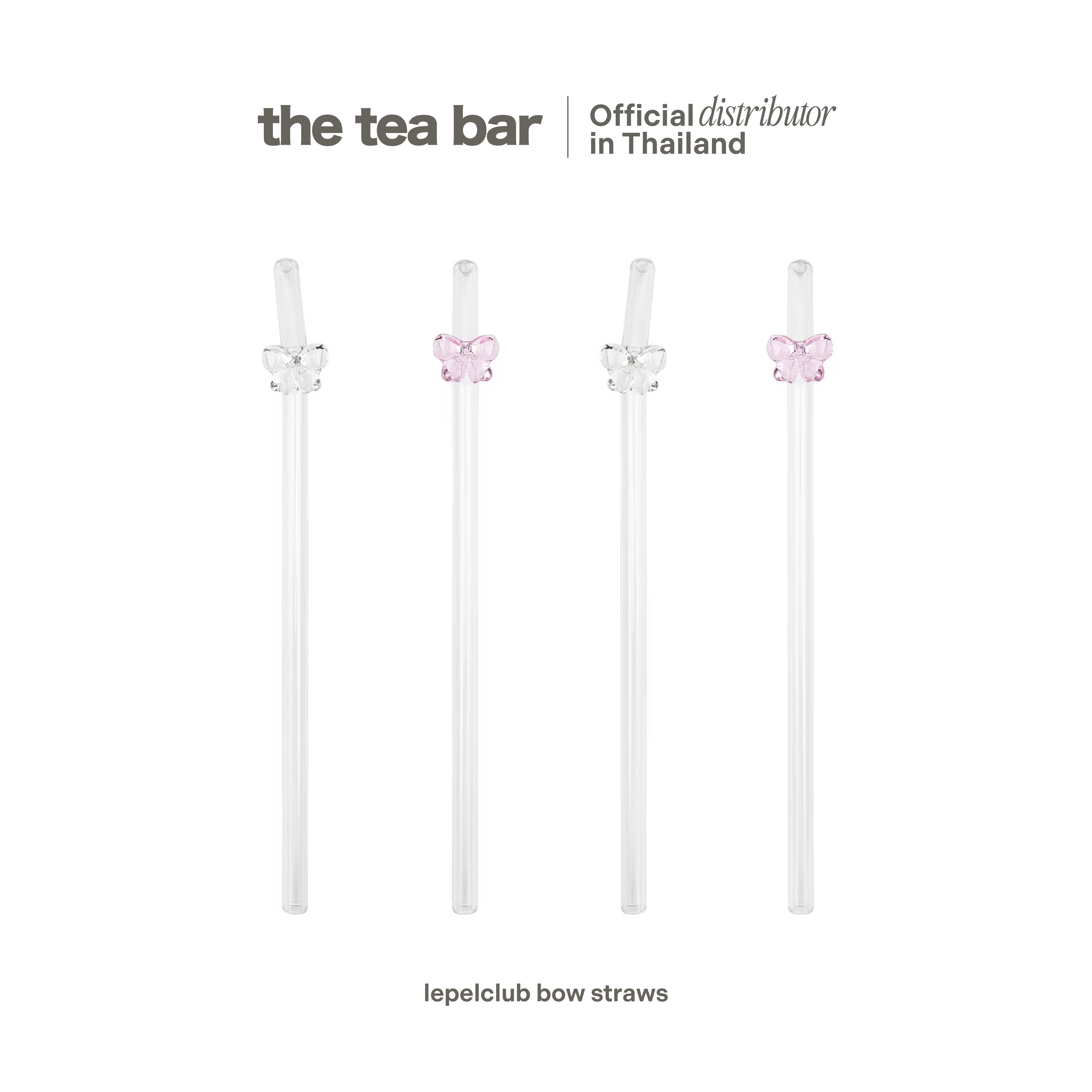 LEPELCLUB bow straws